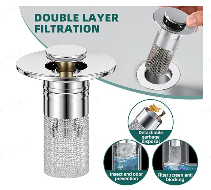 Essenley - Stainless Steel Floor Drain Filter