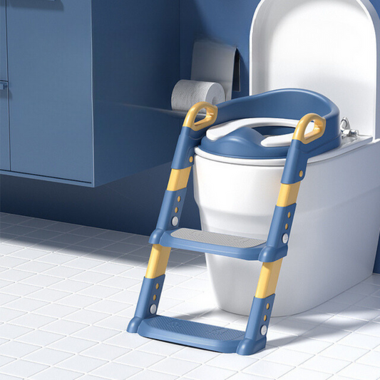 Essenley - Foldable Kids Toilet Training Stool with Ladder