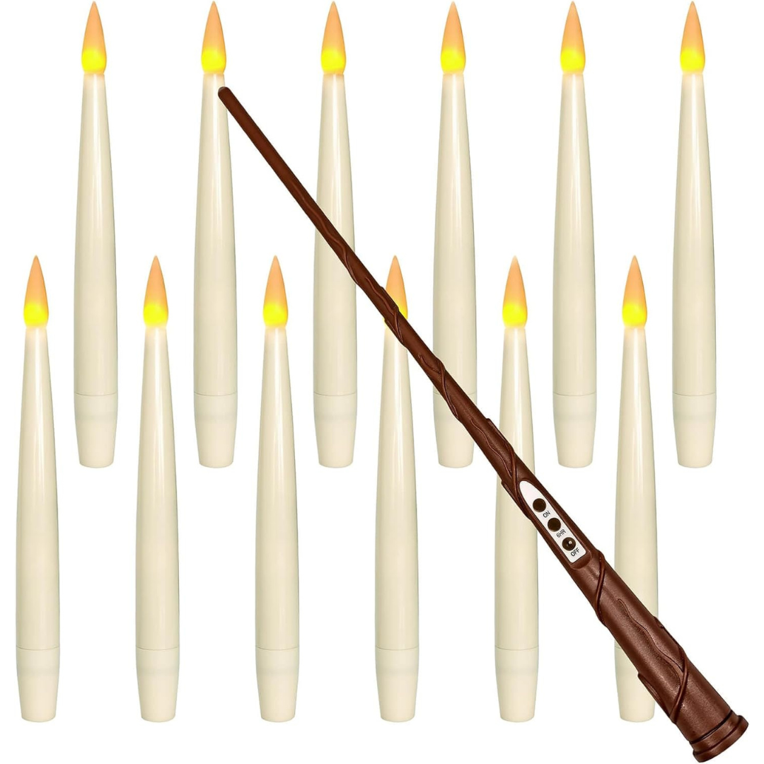 Shop These “Floating Candles” With a Wand Remote on