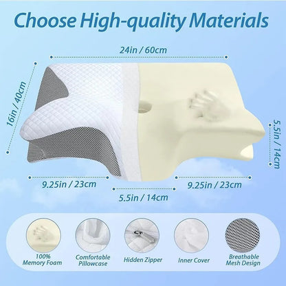 Essenley - 2 in 1 Cervical Pillow