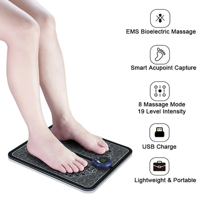 Rechargeable EMS Foot Massager