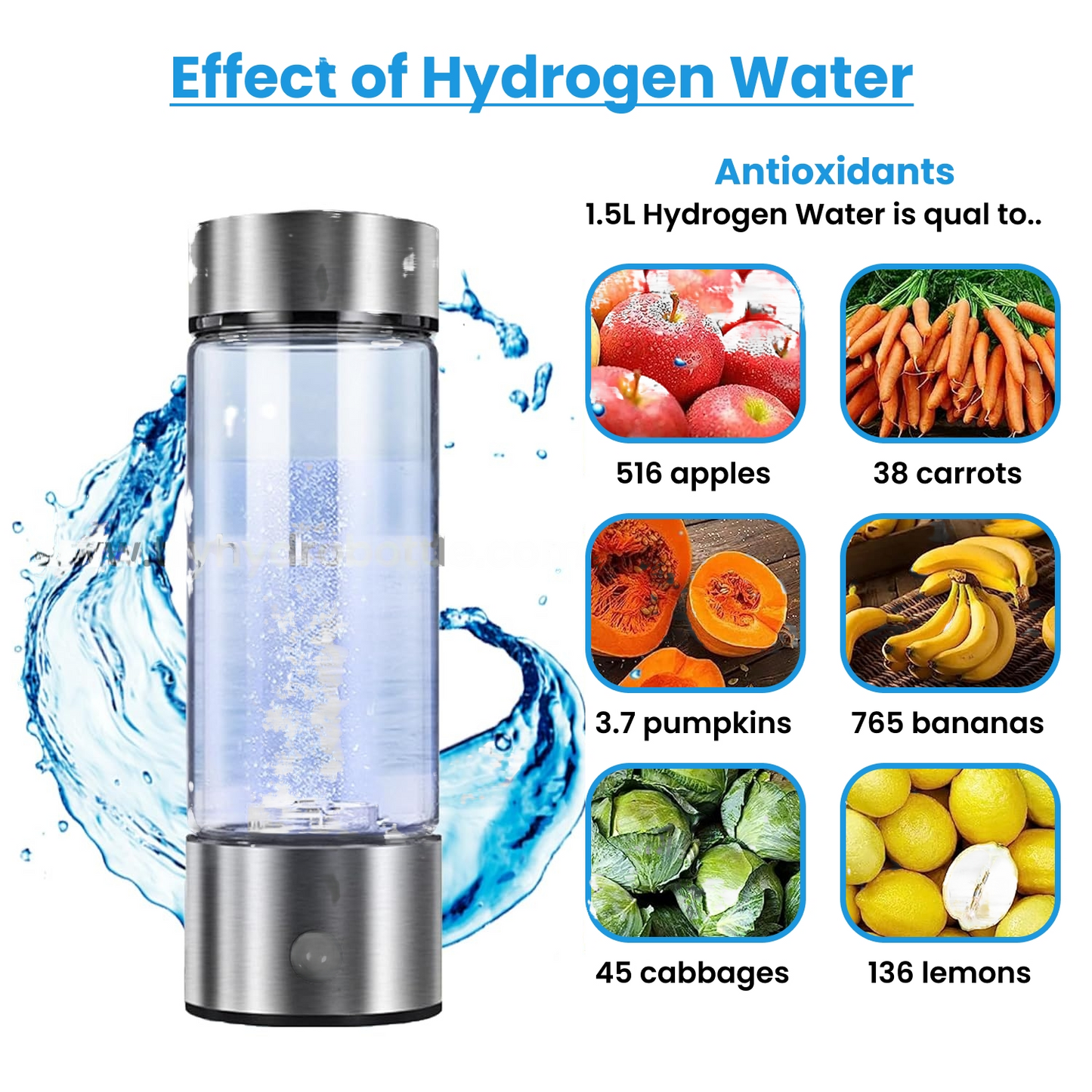 Essenley - Hydrogen Water Bottle