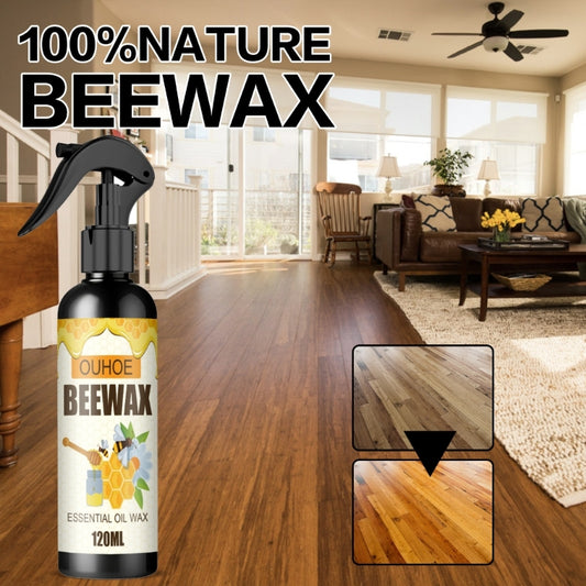 Premium Beeswax Wood Polish Spray for Furniture and Floors