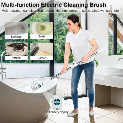 8 in 1 Multifunctional Electric Cleaning Brush