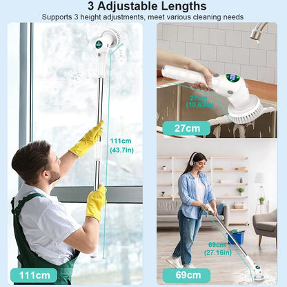 8 in 1 Multifunctional Electric Cleaning Brush