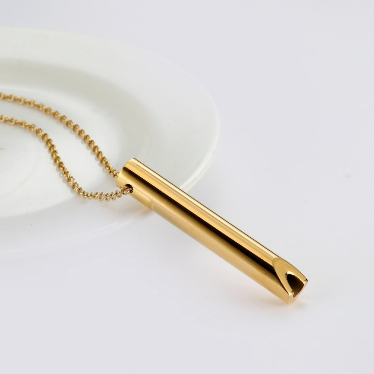 Essenley - Whistle Meditation Necklace