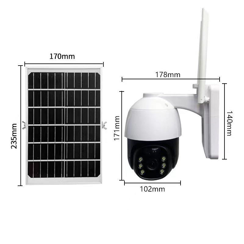 Outdoor Wireless 4G Surveillance Camera